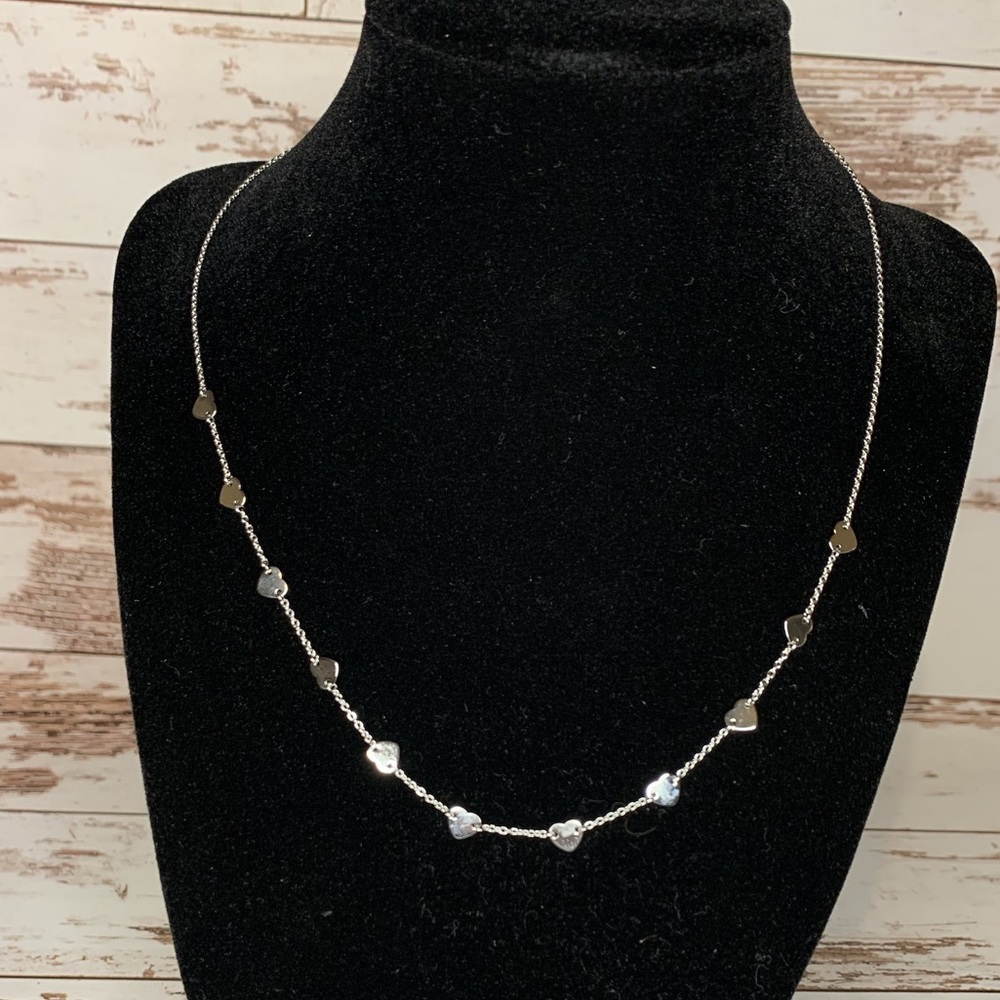 ❤️Heart Necklace - Silver Tone